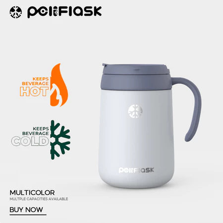 Peliflask Insulated Office Coffee Mug 13oz/17oz