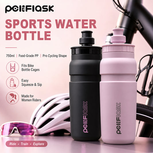 Peliflask Cycling Sports Squeeze Water Bottle 25oz/750ml