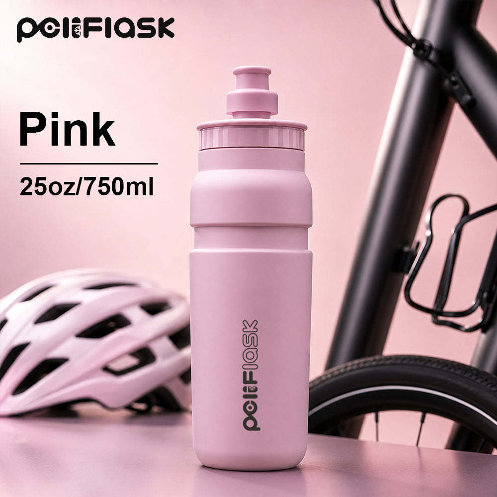 Peliflask Cycling Sports Squeeze Water Bottle 25oz/750ml