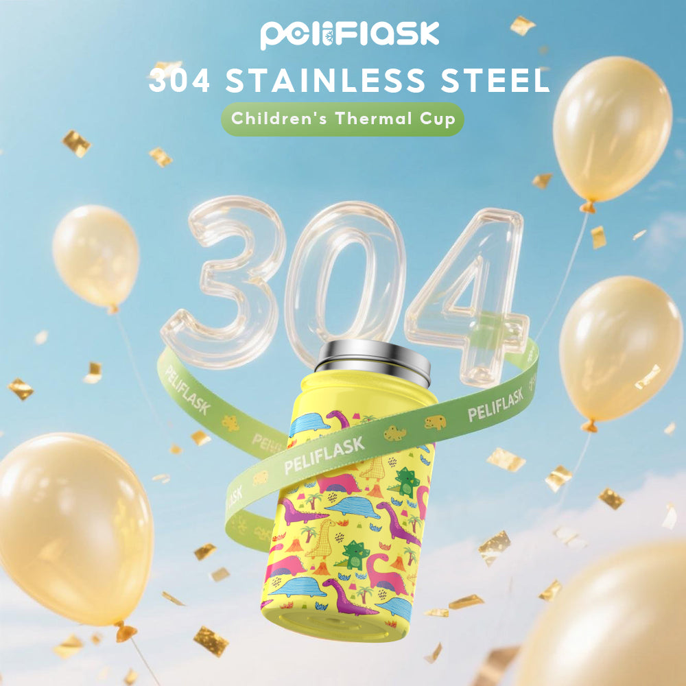 Peliflask 12oz Kids Stainless Steel Water Bottle – Vacuum Insulated Child Tumbler