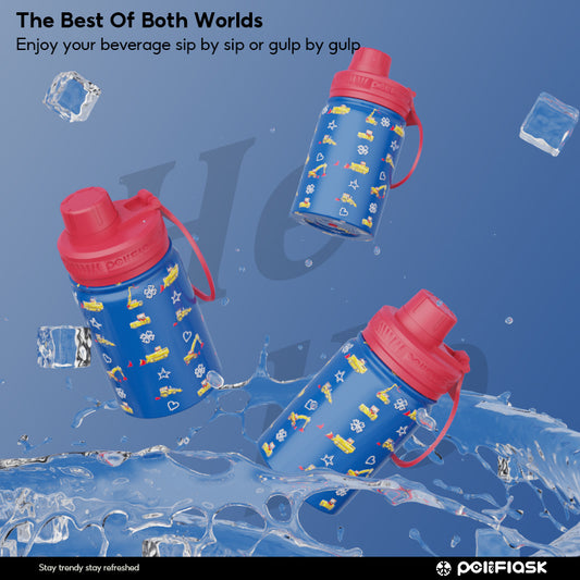 Peliflask 12oz Kids Stainless Steel Water Bottle – Vacuum Insulated Child Tumbler