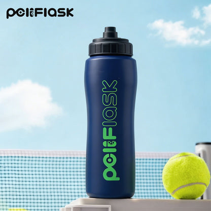 Peliflask 34oz Sports Water Bottle 1000ml with Squeeze Spout BPA-Free Leak-Proof for Basketball Football Gym Cycling Outdoor Training