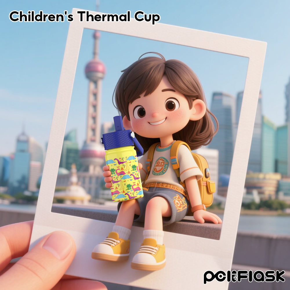 Peliflask 12oz Kids Stainless Steel Water Bottle – Vacuum Insulated Child Tumbler