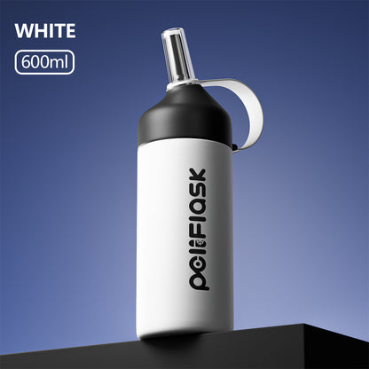 Peliflask 20oz/27oz Insulated Water Bottle with Stainless Steel Straw and Lid Vacuum Insulated