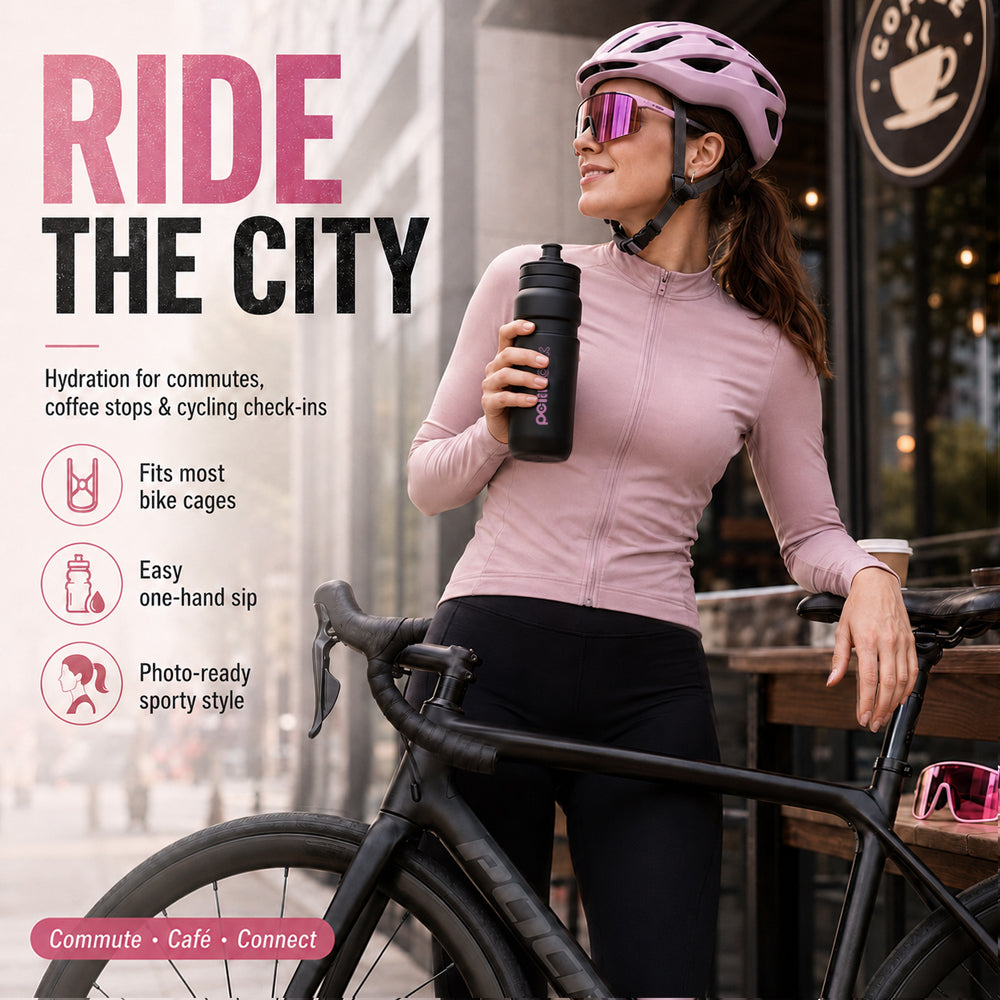 Peliflask Cycling Sports Squeeze Water Bottle 25oz/750ml