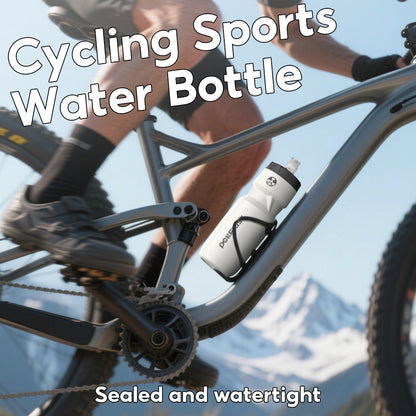 Peliflask 24oz Cycling Water Bottle – Squeeze Sports Bike Bottle BPA-Free Leakproof Hydration Flask