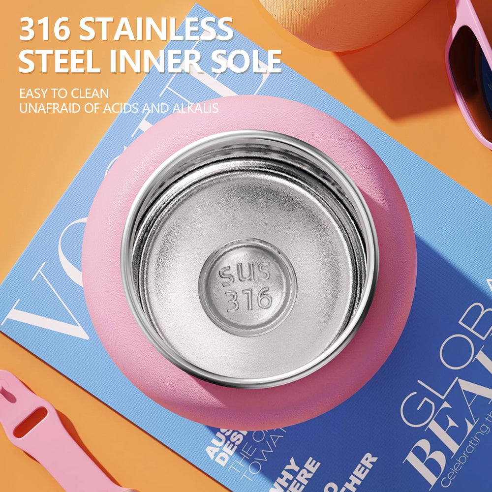 Peliflask 20oz/27oz Insulated Water Bottle with Stainless Steel Straw and Lid Vacuum Insulated