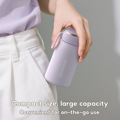 Peliflask 10oz Mini Vacuum Flask Portable Pocket Water Bottle Stainless Steel Cup Hot And Cold