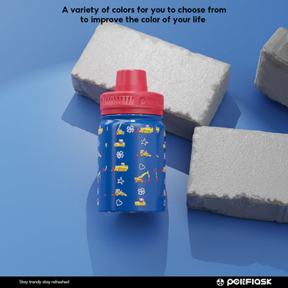 Peliflask 12oz Kids Stainless Steel Water Bottle – Vacuum Insulated Child Tumbler