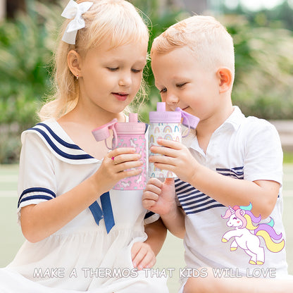 Peliflask 12oz Kids Stainless Steel Water Bottle – Vacuum Insulated Child Tumbler