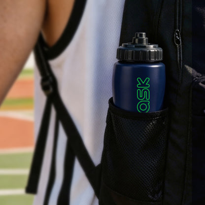 Peliflask 34oz Sports Water Bottle 1000ml with Squeeze Spout BPA-Free Leak-Proof for Basketball Football Gym Cycling Outdoor Training