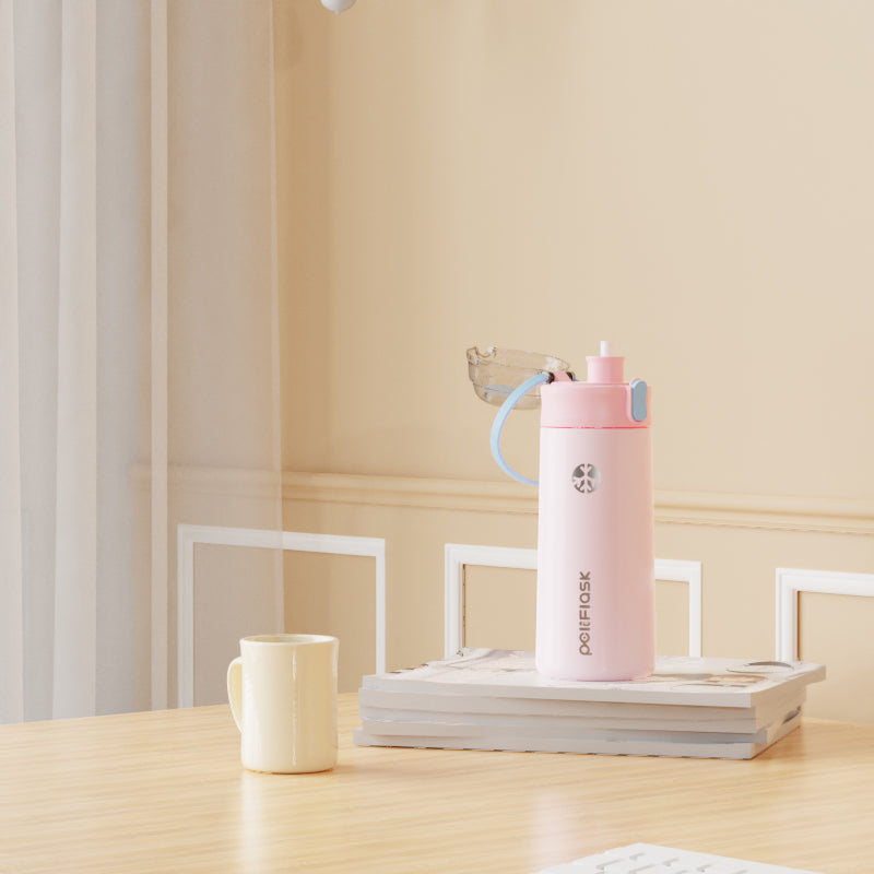 Peliflask 20oz Stainless Steel Tumbler with Spout Lid – Vacuum Insulated Water Bottle