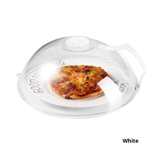 Pelise By Peliflask Microwave Oven Splash Cover, High Temperature Resistant Dustproof Cover with Handle Protector