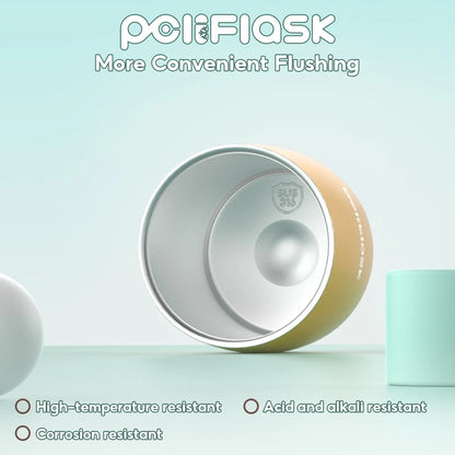 Peliflask 10oz Mini Insulated Coffee Mug – Leakproof Portable Stainless Steel Cup