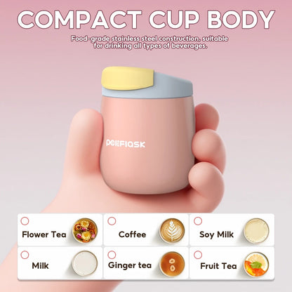 Peliflask 10oz Mini Insulated Coffee Mug – Leakproof Portable Stainless Steel Cup